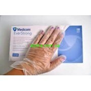 Рукавички одноразові вінілові SAFETOUCH MEDICOM, нестерильні, н/o Розмір  S, М 100шт