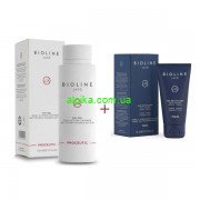 Чоловічий догляд Set -  крем та очищення окси-гель BIOLINE JATO
