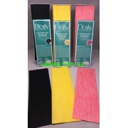 Кольорові смужки-папір для депіляції у коробці Doily® 7х22 см 100 шт