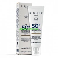 Антивіковий крем-флюід для обличчя з SPF 50+ /SPF 50+ Very Hich Protection Face Fluid Cream-Age Repair 50 мл BIOLINE JATO