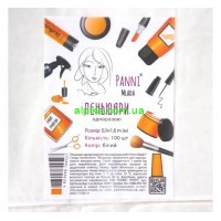 Пеньюар Panni Mlada EXSTRA SAFE  0,9х1,6 м (100 шт/пач) з поліетилену Колір: білий