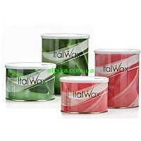 Теплий віск Natural Classic у банці  ItalWax 800 мл ( троянда, натуральний, цинк) 