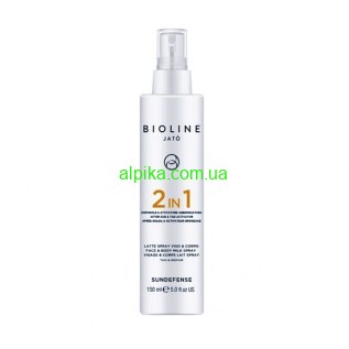 Молочко-спрей для обличчя та тіла 2в1 / 2 in 1 After Sun & Tan Activator Face & Body Milk Spray Tan&Repair 150 мл. BIOLINE JATO