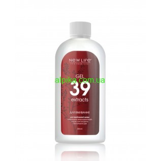 Гель для вмивання для проблемної шкіри 39 ЕКСТРАКТІВ RESERVE BOTTLE, 200 мл. New Life