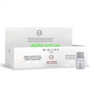  Концентрована пентапептидна сироватка De-Sense Instant Relief,  Concentrated Serum Pentapeptide 10x5ml BIOLINE JATO
