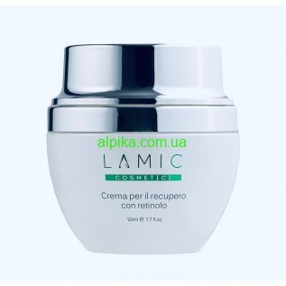 Відновлюючий крем для обличчя з ретинолом Crema Per Il Recupero Con Retinolo 50 мл Lamic Cosmetici 