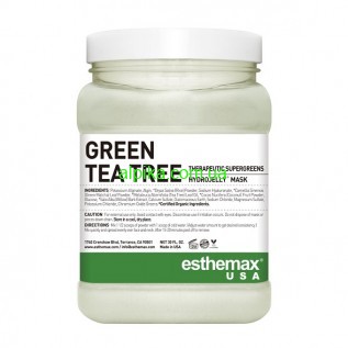 Гідрожеле альгінатна маска з екстрактом чайного дерева Green tea tree 887ml Esthemax