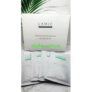 Маска для закриття пор «Maschera per la chiusura dei pori pH 4.5, 80 мл  Lamic Cosmetici