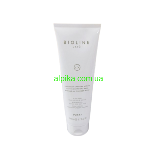 Детокс маска з активірованим вуглем  Pura+ Active Charcoal Mask  200 мл BIOLINE JATO