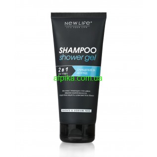 Шампунь SHOWER GEL 2 В 1 для чоловіків 200 мл. New Life