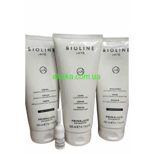 Тест Primaluce Exfo White Fluid 40 Intensive Peel Aha Illuminating - Освітлюючий активний пілінг 40%, ph-3.8 BIOLINE JATO 4мл