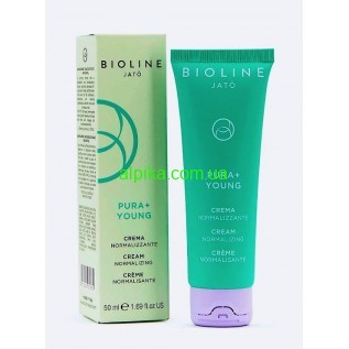 Нормалізуючий крем для молодої жирної шкіри  Pura+ Young Cream Normalizing 50мл BIOLINE JATO